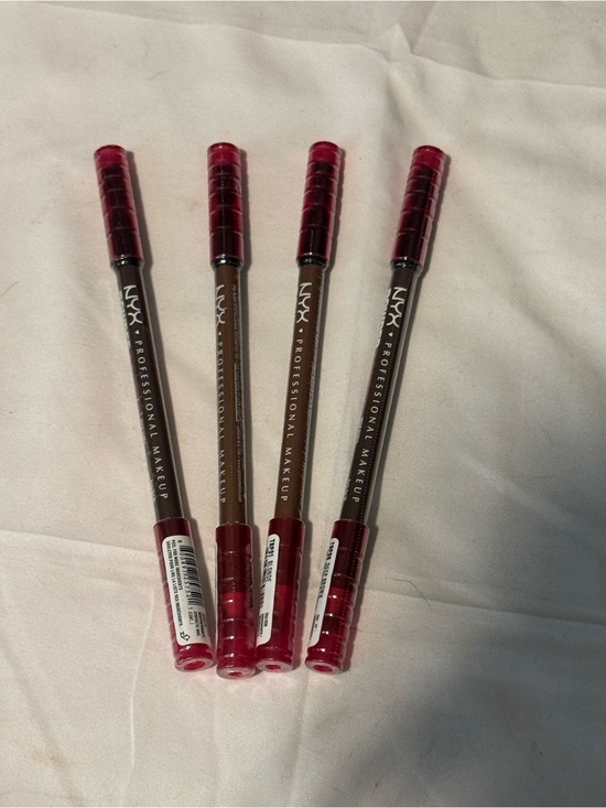 NYX Other - NYX Professional Makeup Eye Brown Pencil  — Blonde Color Caps Set of 4
